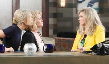 Adrienne and Jennifer confront Anjelica